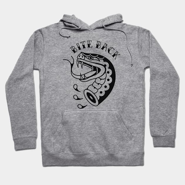 Snake tattoo Hoodie by Inkshit13